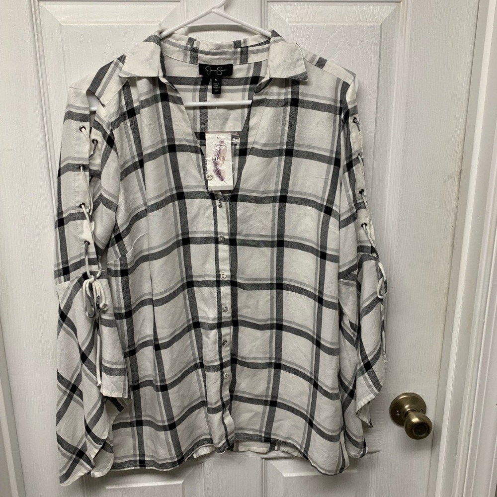 Jessica Simpson Button Down Top